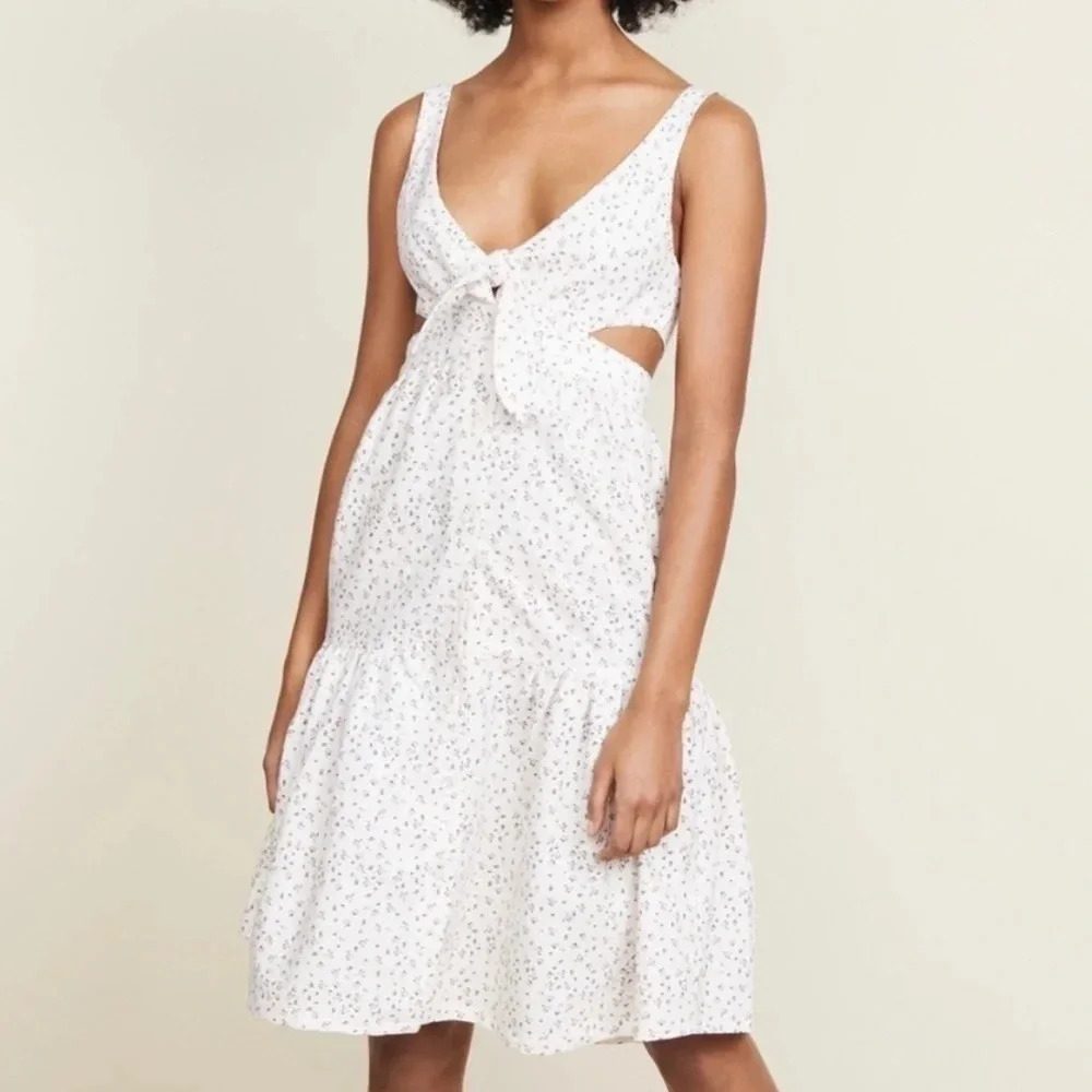 McGuire Denim Rose Garden Palizzi Linen Dress